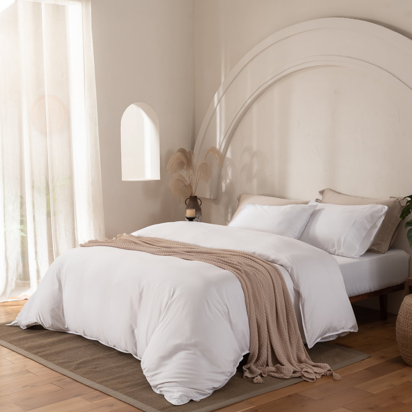 Cloud 4 piece bamboo bedding set