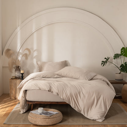 Sand 4 Piece Bamboo Bedding Set