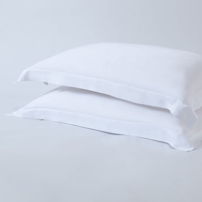 white Luxury bamboo pillowcases
